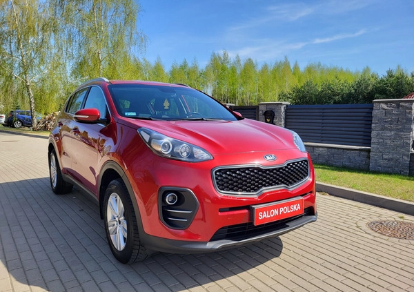 Kia Sportage cena 64900 przebieg: 143257, rok produkcji 2017 z Warszawa małe 631